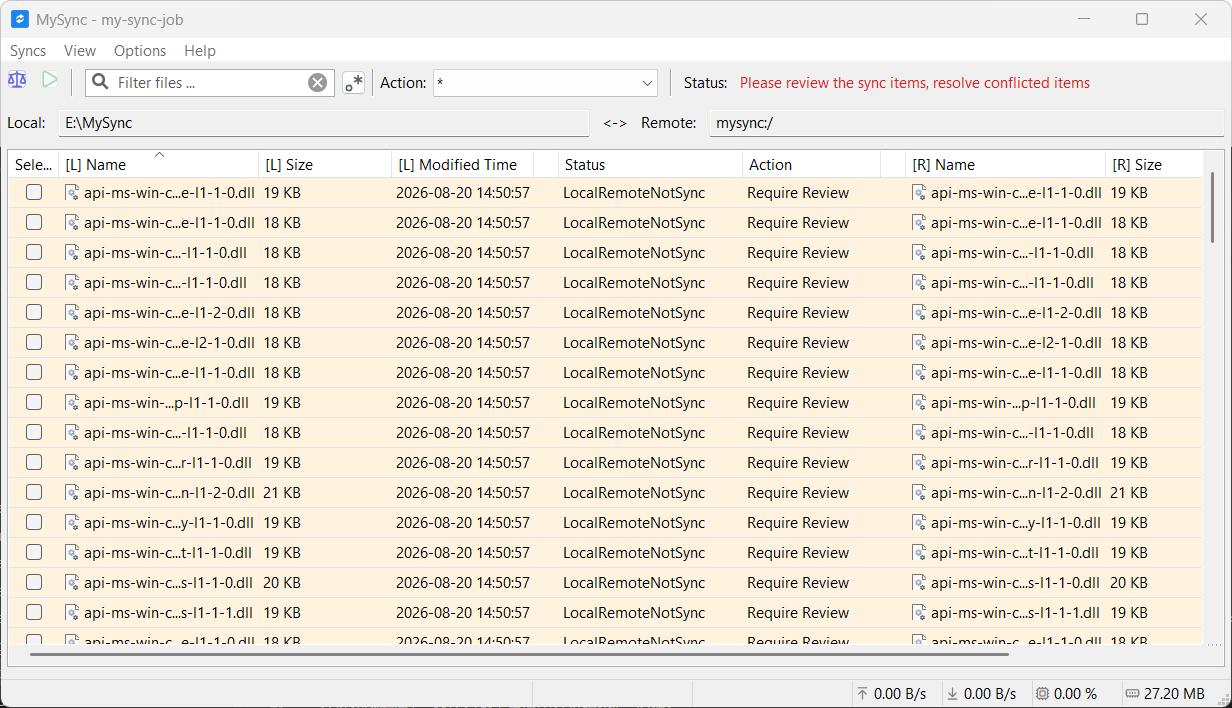 After File Differences Analyzing