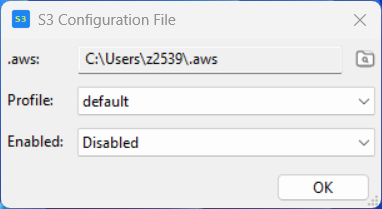 Add New Account dialog